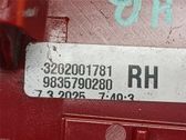 Rear tail light reflector