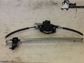 Rear door window regulator with motor