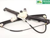 Front door window regulator with motor