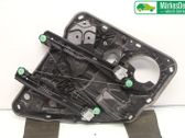 Front window lifting mechanism without motor