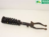 Front shock absorber with coil spring