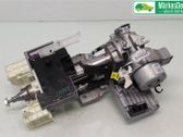 Steering wheel axle set