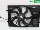 Electric radiator cooling fan