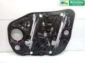 Front window lifting mechanism without motor