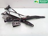Front window lifting mechanism without motor