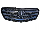 Front bumper upper radiator grill