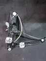 Rear door window regulator with motor