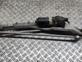 Front wiper linkage and motor