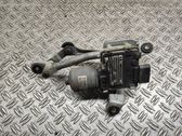 Front wiper linkage and motor