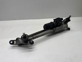 Front wiper linkage and motor