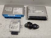 Engine ECU kit and lock set