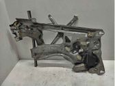 Rear door window regulator with motor
