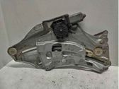 Rear door window regulator with motor
