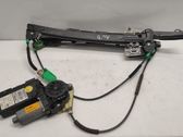 Front door window regulator with motor