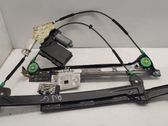 Front door window regulator with motor