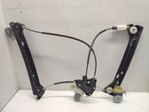 Front door window regulator with motor