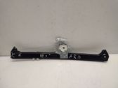 Rear door window regulator with motor