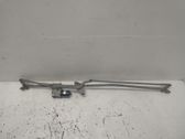 Front wiper linkage and motor