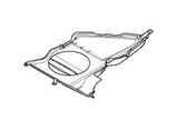 Placa protectora/protector antisalpicaduras motor