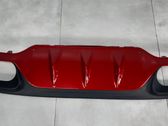Rear bumper trim bar molding