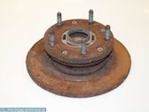 Rear wheel bearing hub
