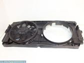 Radiator cooling fan shroud