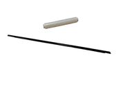 Rear door glass trim molding