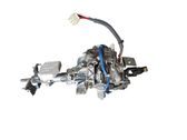 Steering wheel axle set
