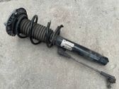 Front shock absorber with coil spring