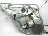 Rear window lifting mechanism without motor