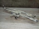 Front wiper linkage and motor