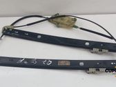 Front window lifting mechanism without motor