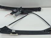 Front window lifting mechanism without motor