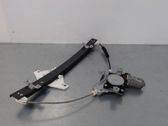 Rear door window regulator with motor