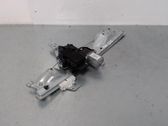 Rear door window regulator with motor