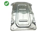 Moottorin alustan välipohjan roiskesuoja