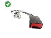 Rear seatbelt buckle