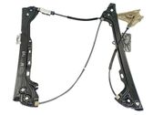 Front door window regulator with motor
