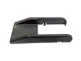 Rear seat rail trim cover