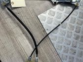 Rear door window regulator with motor