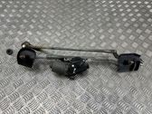 Tringlerie et moteur d'essuie-glace avant