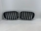 Front bumper upper radiator grill
