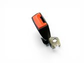 Rear seatbelt buckle