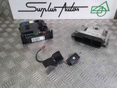 Juego de cerradura y set ECU del motor