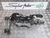 Steering wheel axle set
