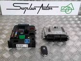 Juego de cerradura y set ECU del motor