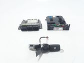 Juego de cerradura y set ECU del motor