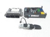 Juego de cerradura y set ECU del motor