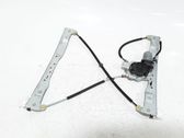 Front door window regulator with motor