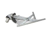 Front door window regulator with motor